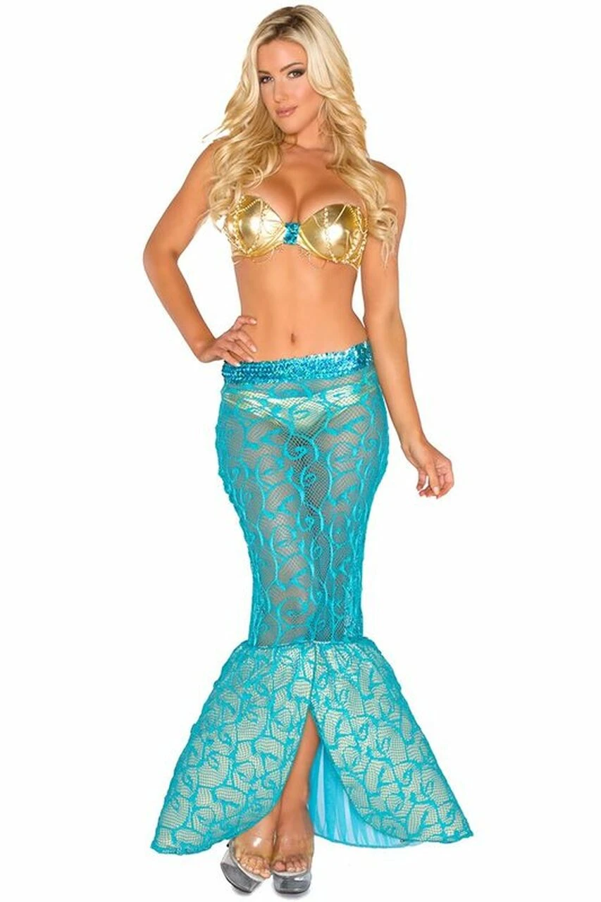 3WISHES Vixen Of The Sea Mermaid Costume - Image 5