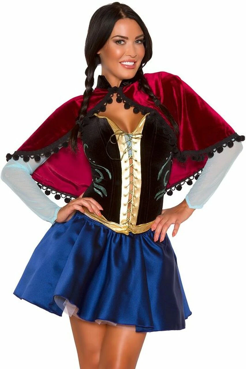 3WISHES Norway Princess Costume - Image 4
