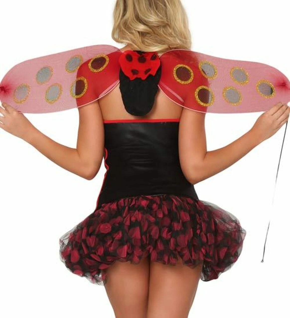 Roma Costume Sexy Busty Ladybug Halloween Costume - Image 3