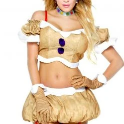 3WISHES Gingerbread Girl Costume