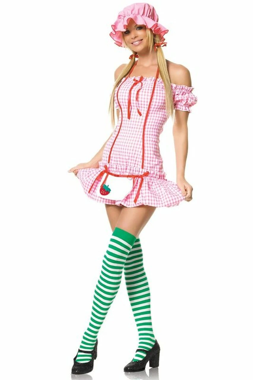 Leg Avenue Strawberry Girl Halloween Costume - Image 3