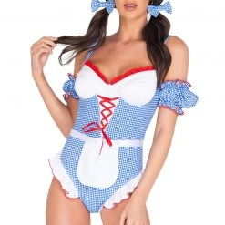 Roma Costume Gingham Kansas Girl Costume