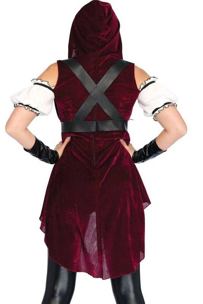 Leg Avenue Red Hot Huntress Costume - Image 3